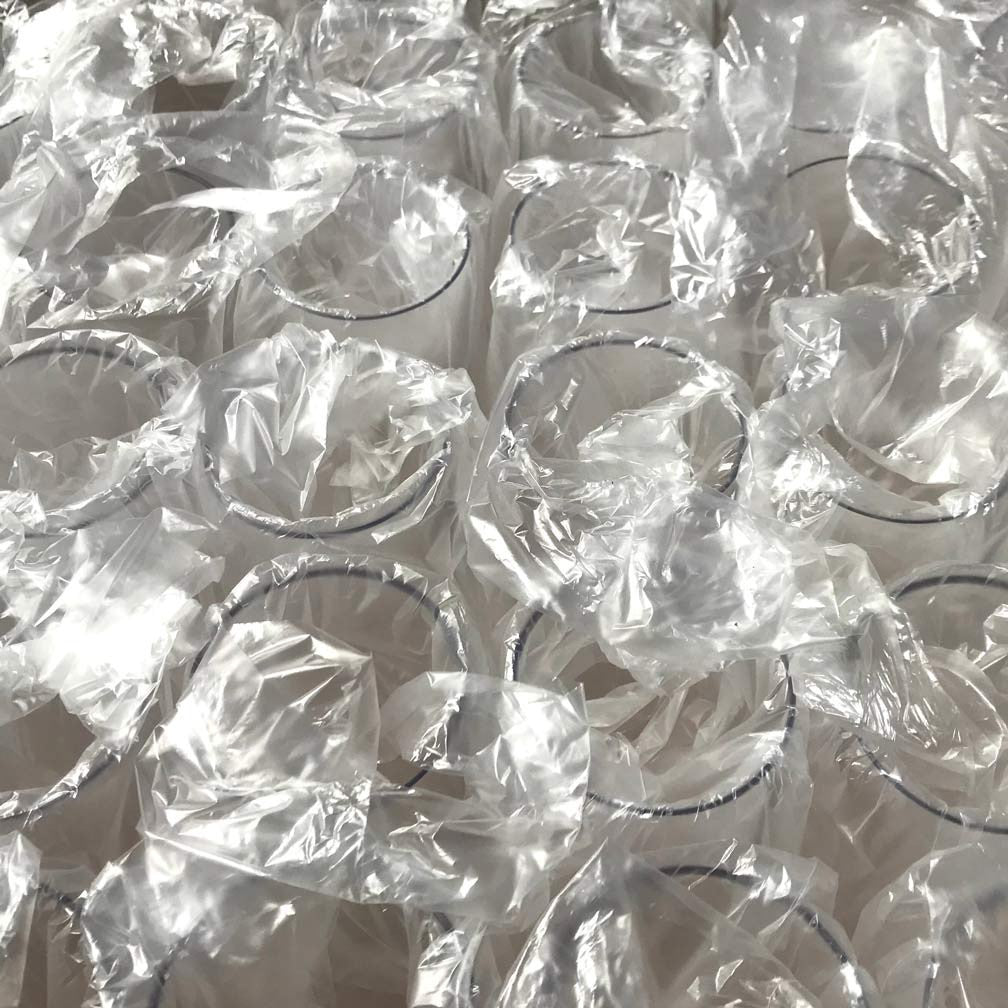 Champagne Flutes 10 ounce Clear Plastic Toasting