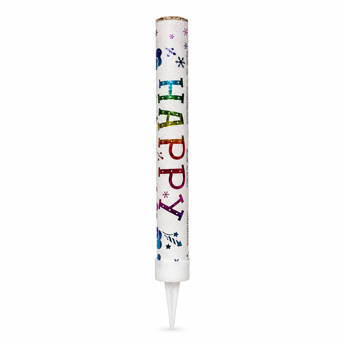 4-Inch White Cake Sparkler