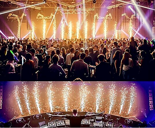 Cold Sparkler Machine