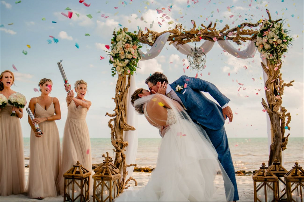 12 inch  Confetti Cannon Multi Color 