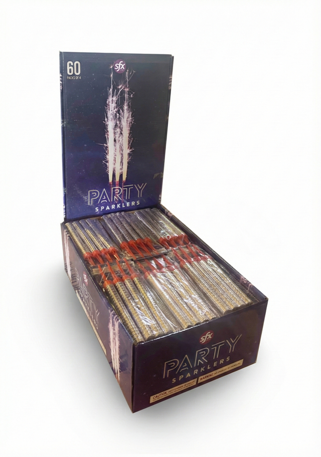 Add 1 extra case of Cake/Bottle Sparklers for (Checkout)