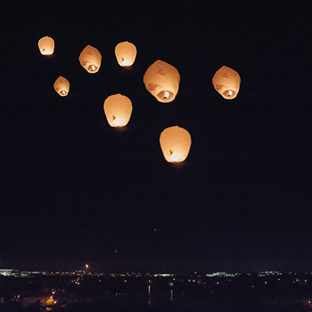 Sky Lantern - Pack of Six