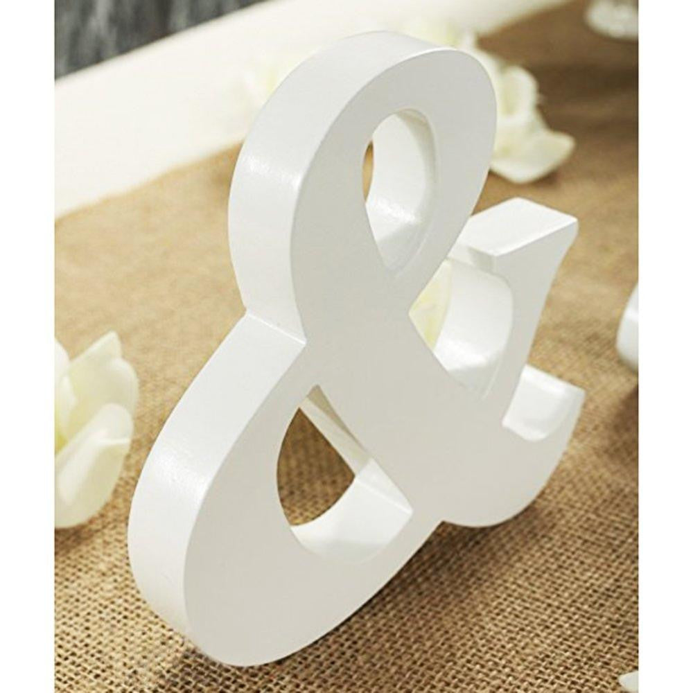Mr and Mrs Sign Wedding Decorations White