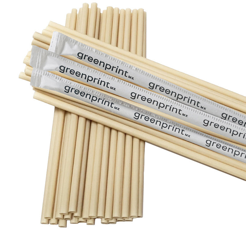 Starch Straws Individually Wrapped Plant Based party wedding venue