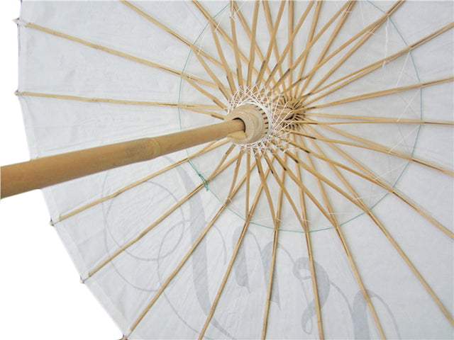 Just Married Paper Umbrella Wedding Parasol Traditional Chinese Paper Parasol for Wedding Decoration