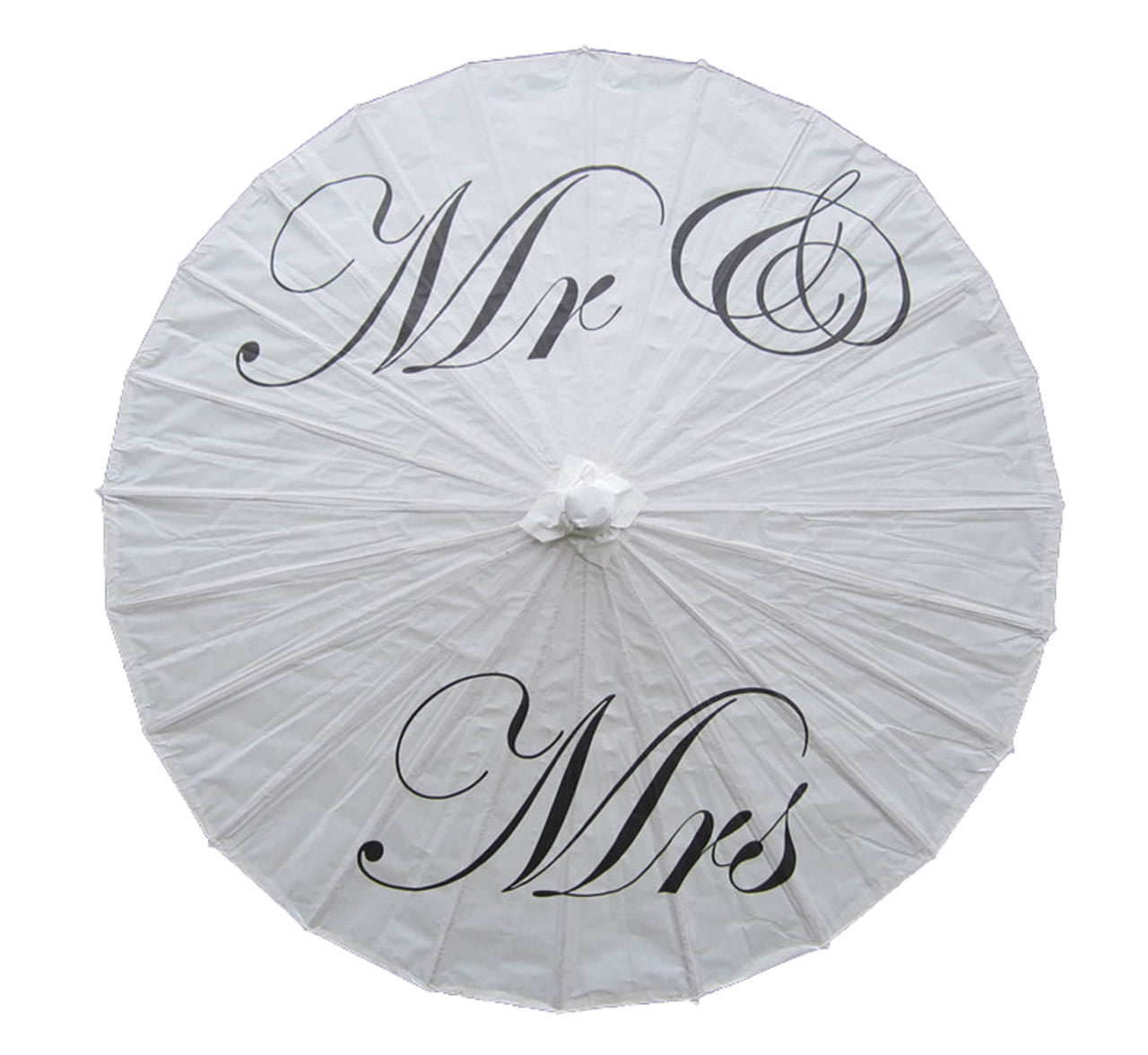 Mr & Mrs Paper Umbrella Wedding Parasol Traditional Chinese Paper Parasol for Wedding Decoration 