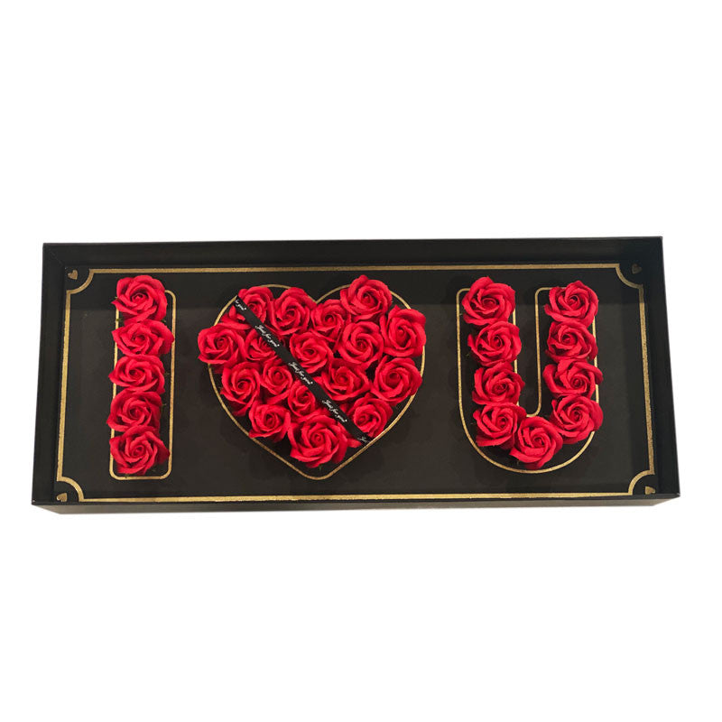 I LOVE U Eternal Roses Long-Lasting Up To 3 Years