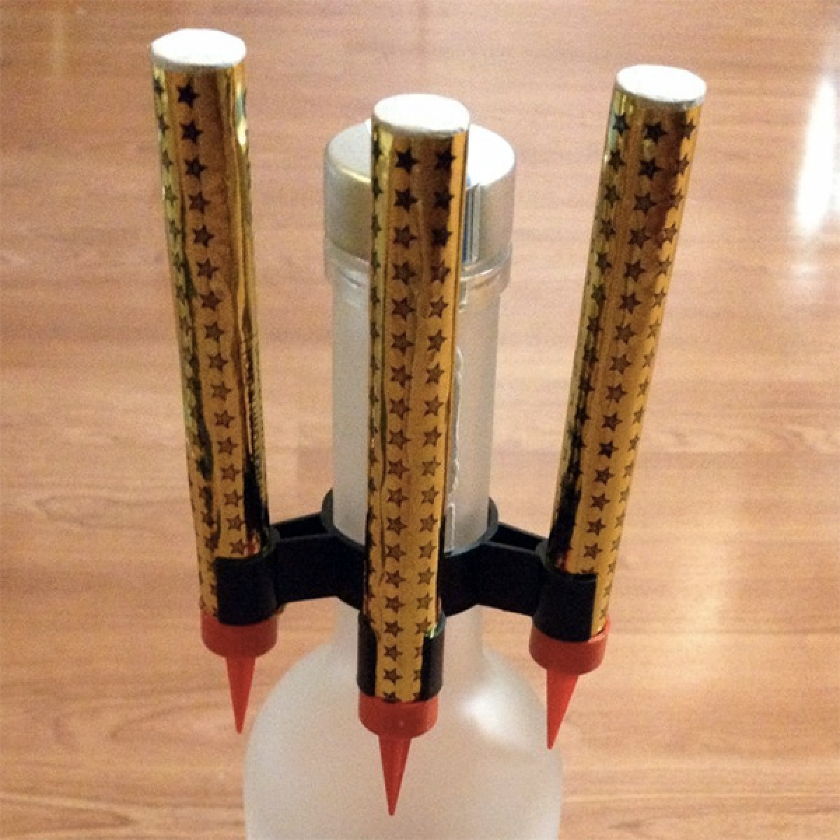 Bottle Sparkler Safety Clip - Triple