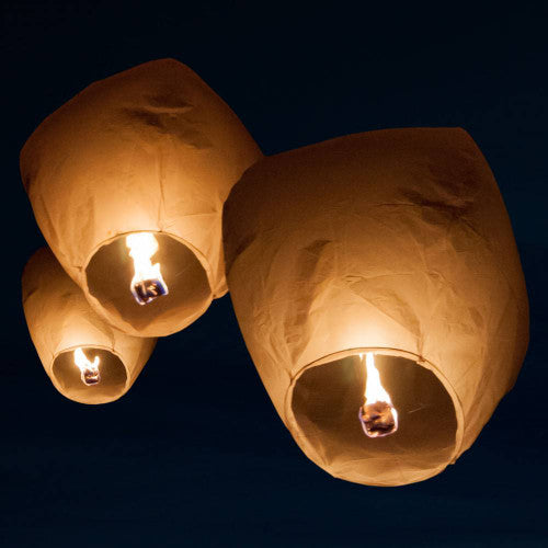 Sky Lantern - Pack of Six