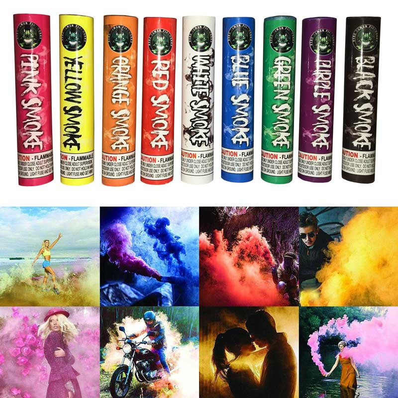 Smoke Bomb Canisters Multiple Colors to Choose From