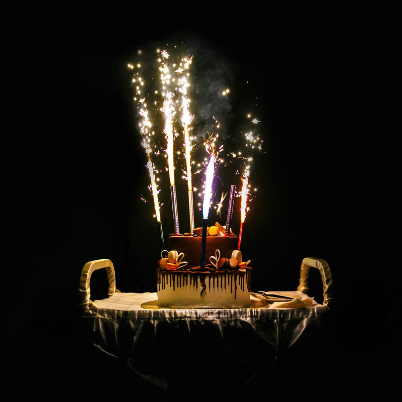 birthday sparklers for cake