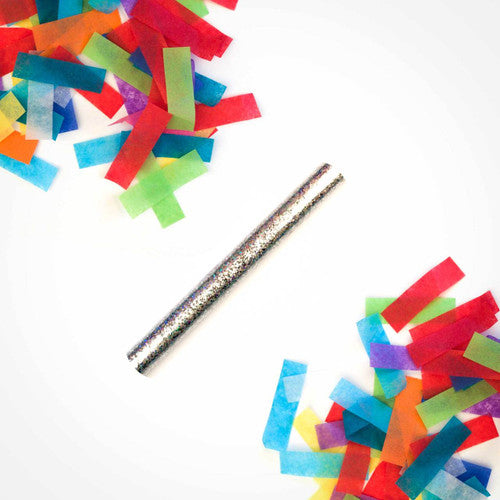 Confetti Flick Sticks 6 inches Multicolor