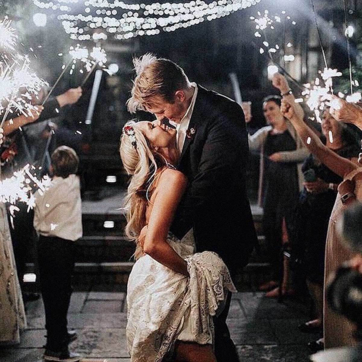 36 inch Wedding Sparkler Bucket Package