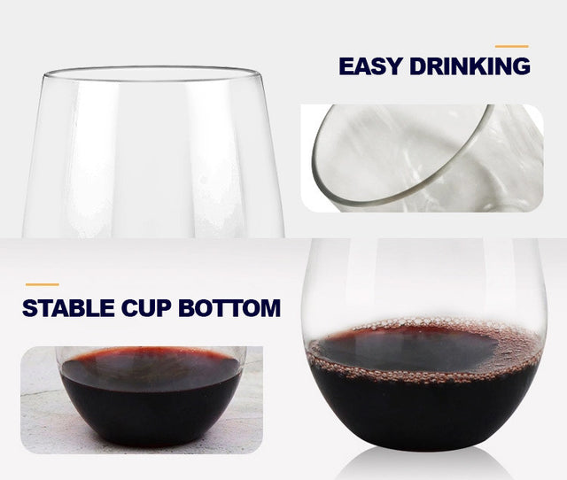 8 Piece Set of Wine Cups 16 ounce 